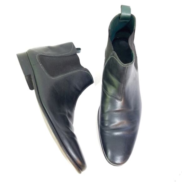 Ted Baker London leather Chelsea boots Buurg 11 - Picture 1 of 10